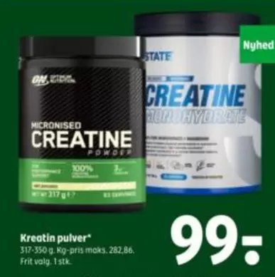 Kreatin pulver