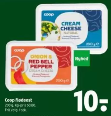 Red - Coop flødeost