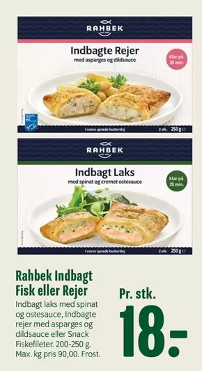 Indbagt Laks eller Rejer