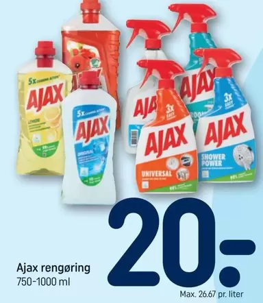 Ajax - Rengøring