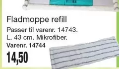 Fladmoppe refill Varenr. 14744