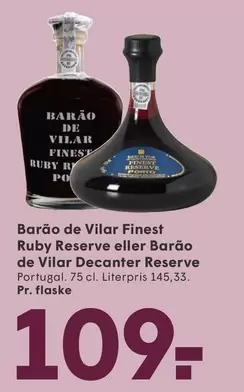 Finest Ruby Reserve eller Decanter Reserve