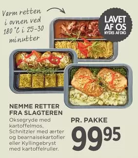 NEMME RETTER FRA SLAGTEREN
