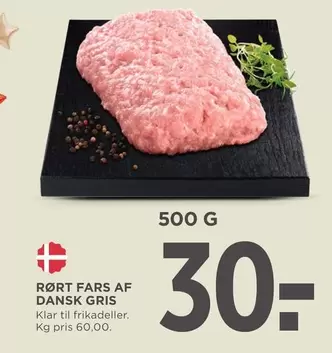 RØDT FARS AF DANSK GRIS