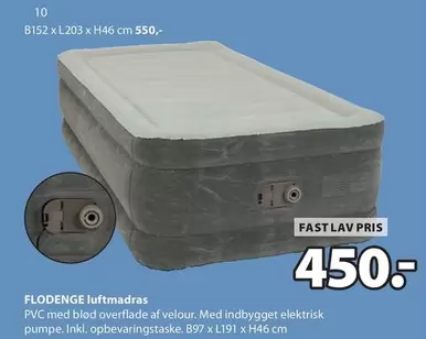 FLODENGE luftmadras B152 x L203 x H46 cm