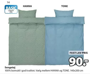 Senge tøj