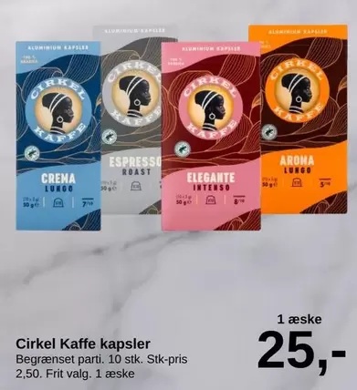 Kaffe kapsler