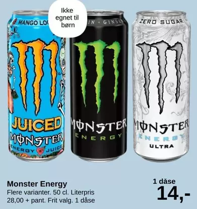 Monster -  Energy