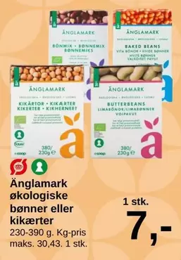 Vita - Økologiske bønner eller kikærter
