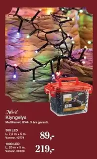 Klynge lys