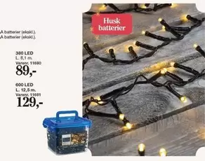 LED lyskæde