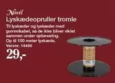 Lyskædeopruller tromle
