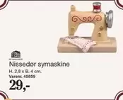 Nissedør symaskine