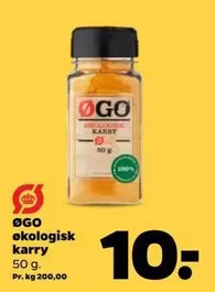 økologisk karry