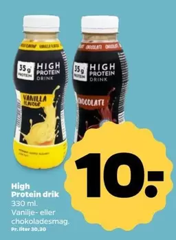 High Protein drink