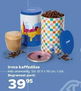 Irma kaffedåse