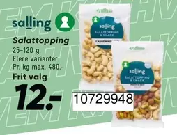 Salattopping