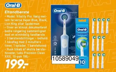 Oral B - Eltandbørste