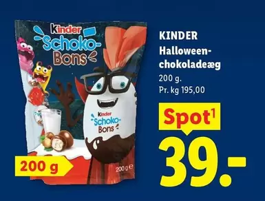 Kinder - Halloween-chokoladeæg