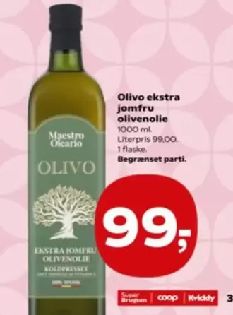 Olivo ekstra jomfru olivenolie