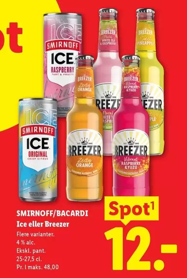 Orange - Ice or Breezer