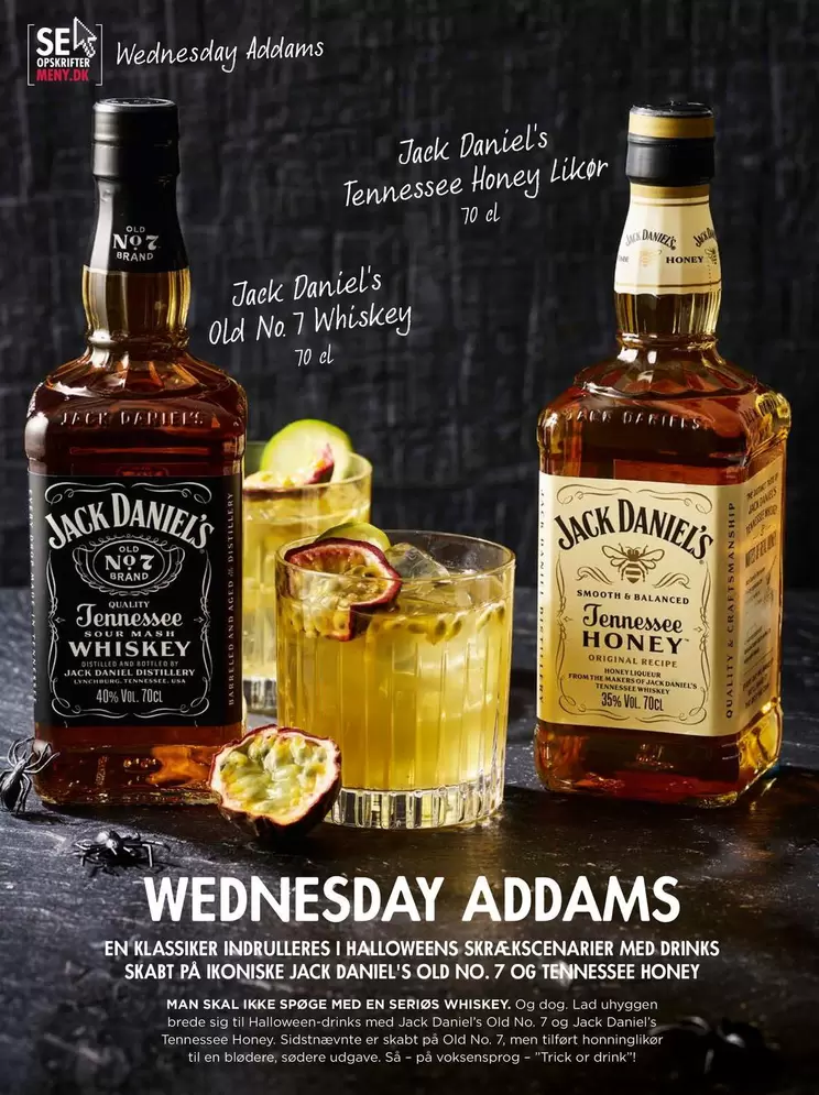 Jack Daniel's - Tennessee Honey Liqueur, Old No. 7 Whiskey