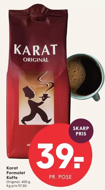 Karat Formalet Kaffe Original