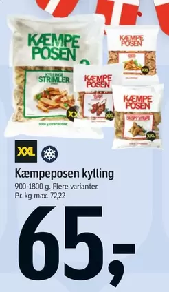 Kæmpeposen kylling