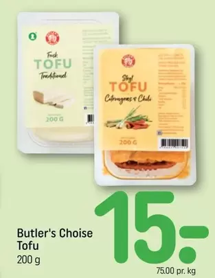 Chili - Butler's Choice Tofu