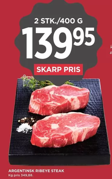Argentinsk Ribeye Steak