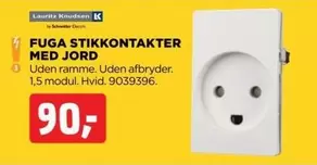 FUGA STIKKONTAKTER MED JORD 9039396