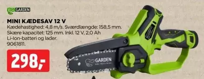 MINI KÆDESAV 12 V