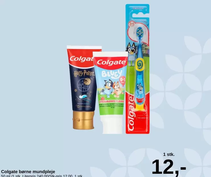 Harry Potter - Colgate børne mundpleje