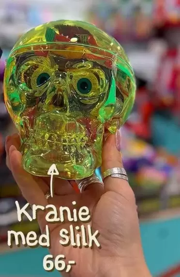 Kranie med slik