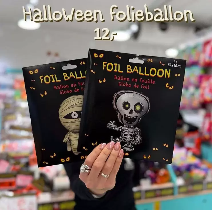Halloween folieballon
