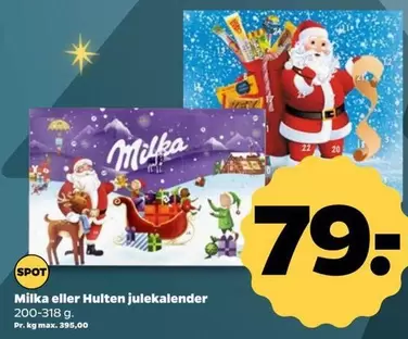 Milka eller Hulten julekalender