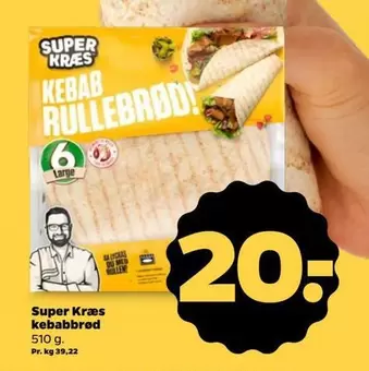 Kebab Rullebrød