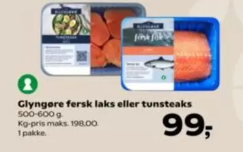 Fersk Laks Eller Tunsteaks