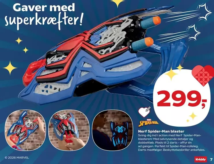 Marvel - Nerf Spider-Man blaster