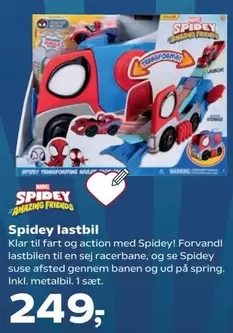 Marvel - Spidey lastbil