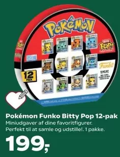 Pokemon - Pokémon Funko Bitty Pop 12-pak