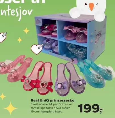 Real UniQ prinsessesesko