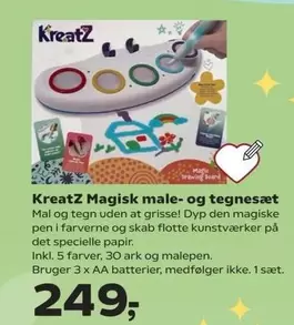Den - Magisk male- og tegnesæt