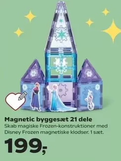Frozen - Magnetic byggesæt 21 dele