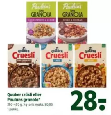 Granola - Crusli eller