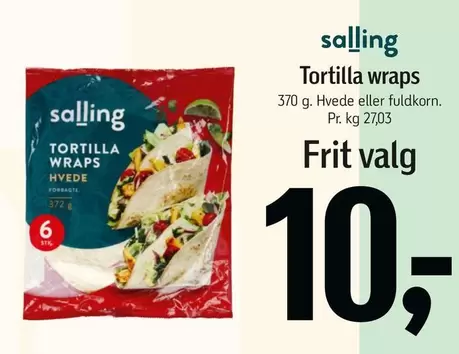 Tortilla wraps
