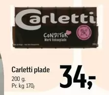 Mark - Carletti plade