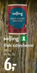 Røde kidneybønner
