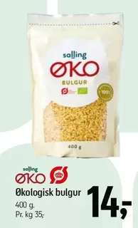 Økologisk bulgur