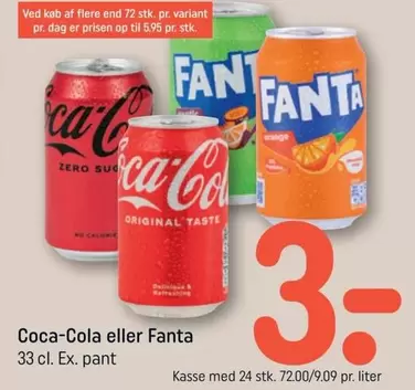 Coca Cola - Coca-Cola eller Fanta